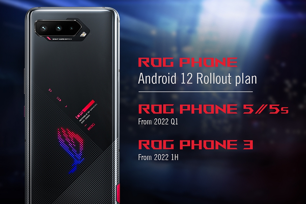 rog phone 2 android 12